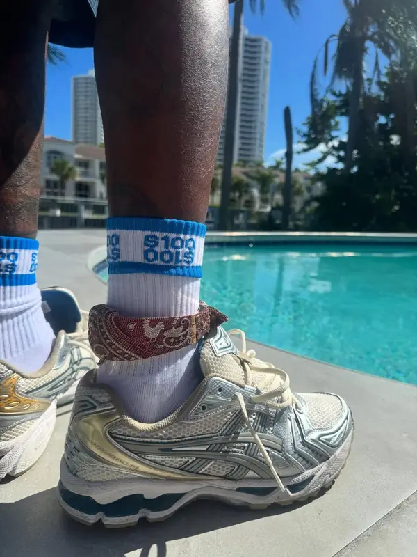 Sauce Walka outfit in Reebok, Wilson, and Vintage, 2025
