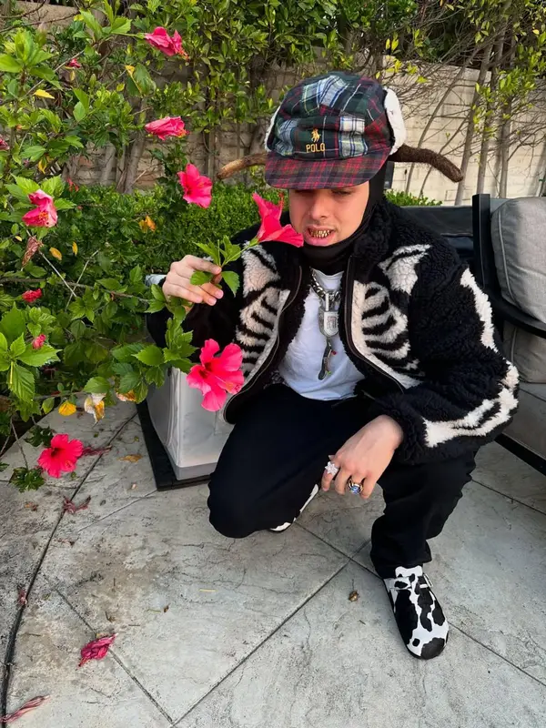 BLP Kosher outfit in Kapital, Ralph Lauren, and Steve Madden, 2025