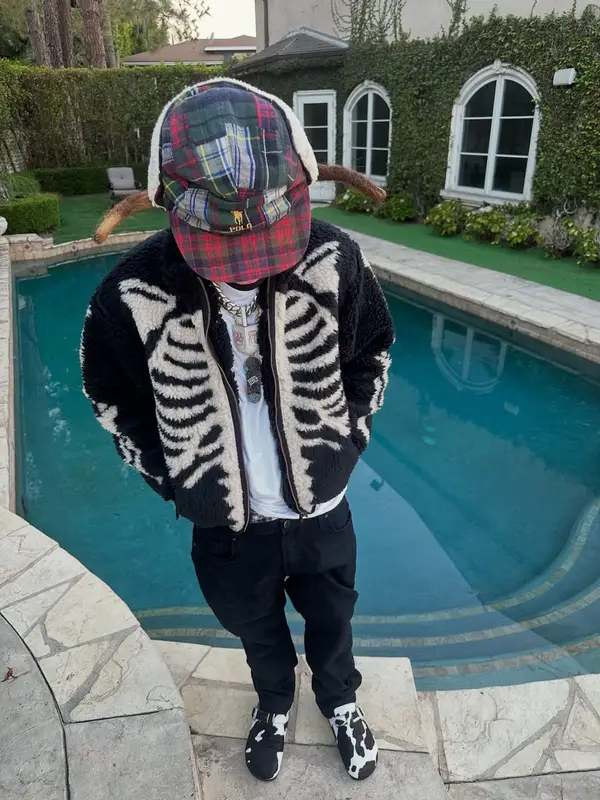 BLP Kosher outfit in Kapital, Ralph Lauren, and Steve Madden, 2025