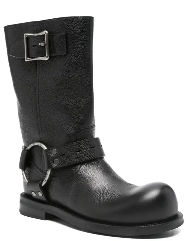 Martine Rose O-ring biker boots | WHAT'S ON THE STAR?