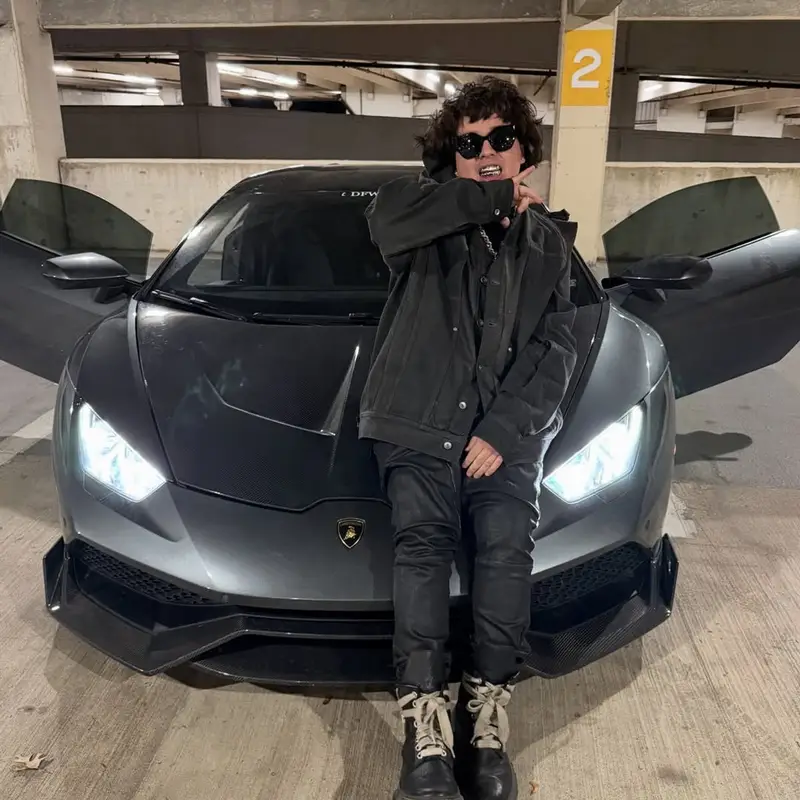 2Slimey outfit in Rick Owens, Dr. Martens, and Prada, 2026