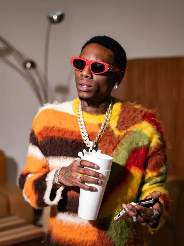 Soulja Boy outfit in Zara, Bravest Studios, and Balenciaga, 2026
