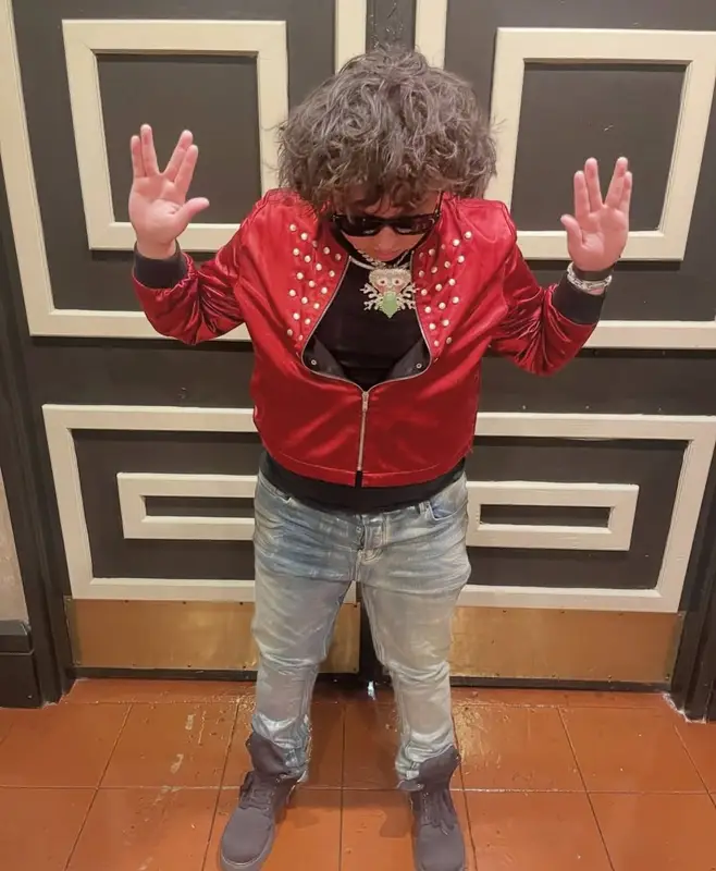 2Slimey outfit in Dior, Rick Owens, and Saint Laurent, 2026