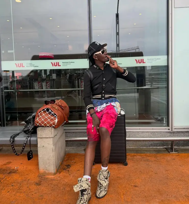 diamond* outfit in Saint Laurent, Maison Margiela, and Louis Vuitton, 2026