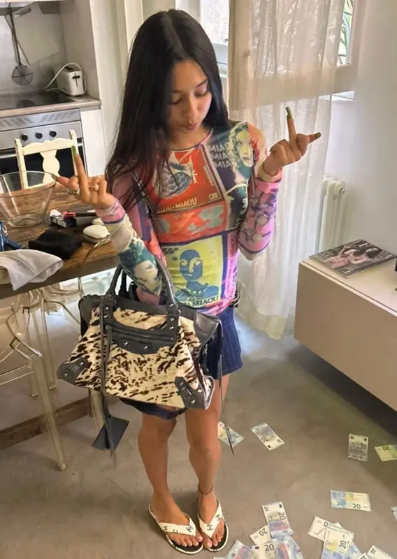 Bb trickz outfit in Miaou, Balenciaga, and Chanel, 2026