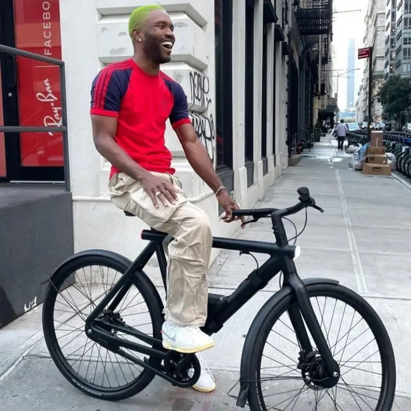 Frank Ocean outfit in Adidas, Maison Margiela, and Nike, 2021
