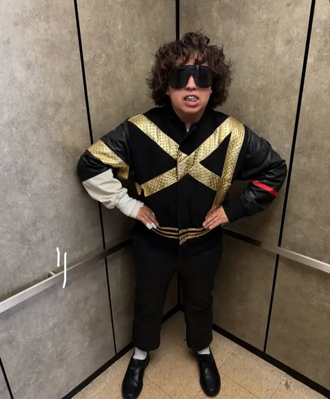 2Slimey outfit in Prada, Rick Owens, and Chrome Hearts, 2026