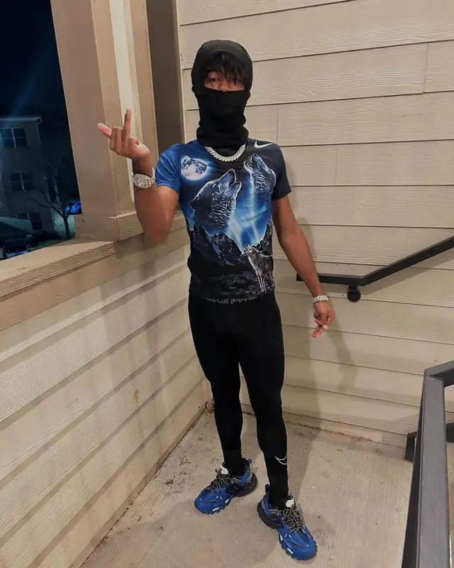 Haskell outfit in Nike and Balenciaga, 2025