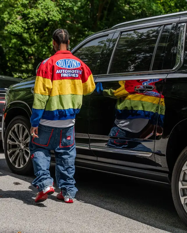 Key Glock outfit in Vintage, Marithe + Francois Girbaud, and Jordan, 2026