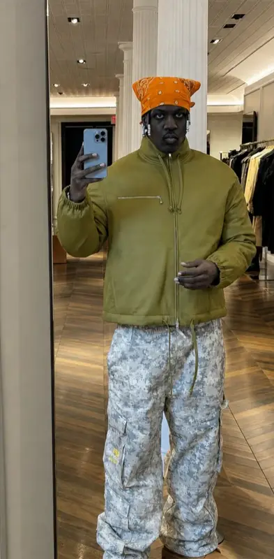 Lil Yachty outfit in Burberry, Timberland, and Amazon, 2024