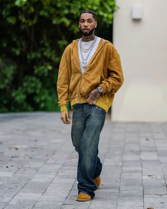 Key Glock outfit in Gucci and Nike, 2026