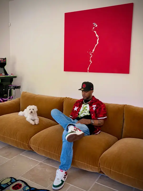 Kid Cudi outfit in Bape, Audemars Piguet, and New Era, 2026