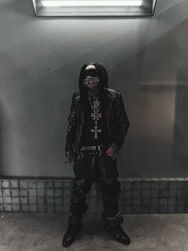 Trippie Redd outfit in Maison Margiela, Rick Owens, and AB Jewelers, 2026