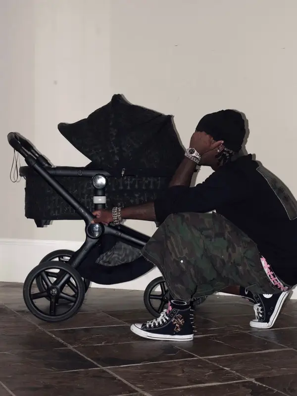 Ken Carson outfit in Converse, Rolex, and Chrome Hearts, 2026