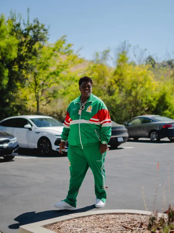 BigXthaPlug outfit in Adidas, 2026