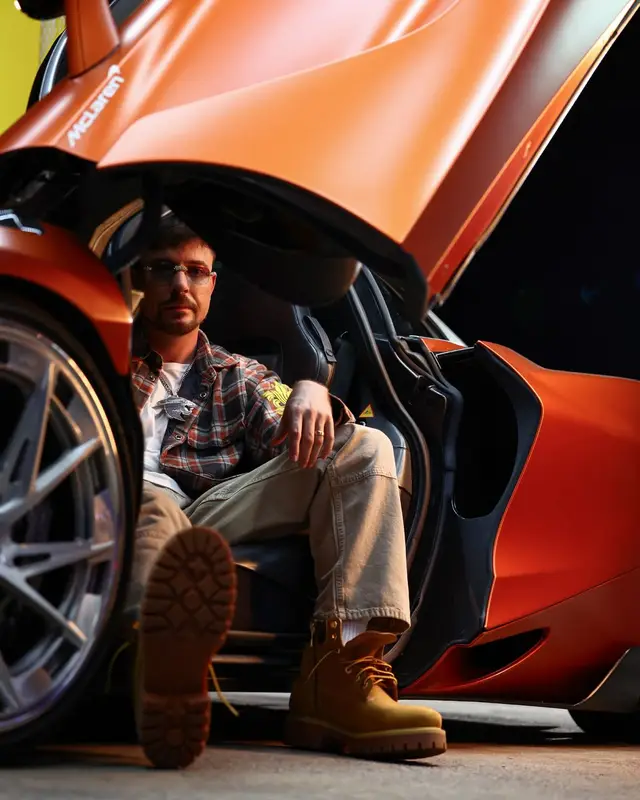MrBeast outfit in Chrome Hearts, Element, and Louis Vuitton, 2026