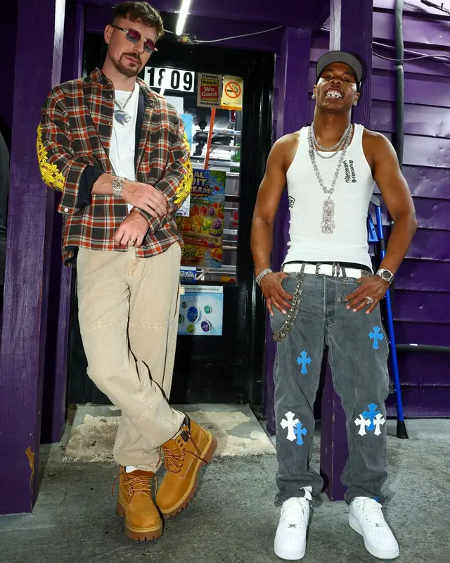 Lil Baby outfit in Chrome Hearts, Nike, and Mannahatta NYC, 2026
