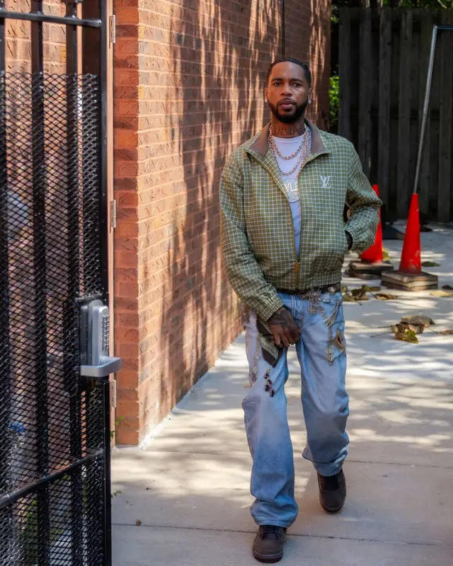 Key Glock outfit in Louis Vuitton, Acne Studios, and Rolex, 2026