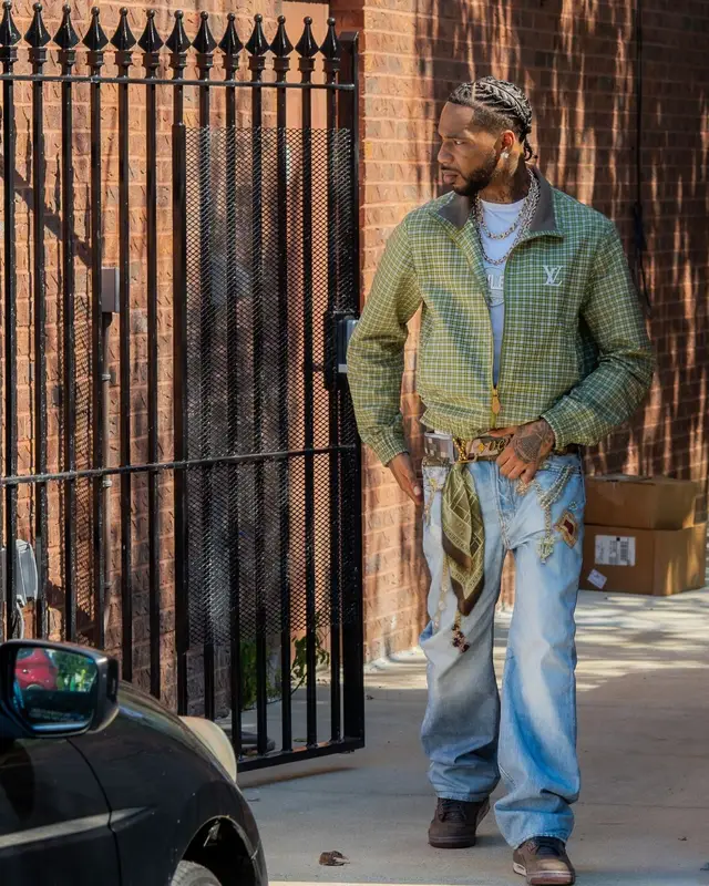 Key Glock outfit in Louis Vuitton, Acne Studios, and Rolex, 2026