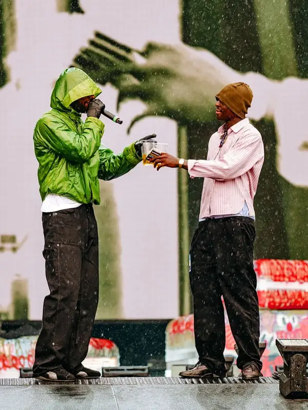 Skepta outfit in Stone Island, Diary 1999, and Puma, 2026
