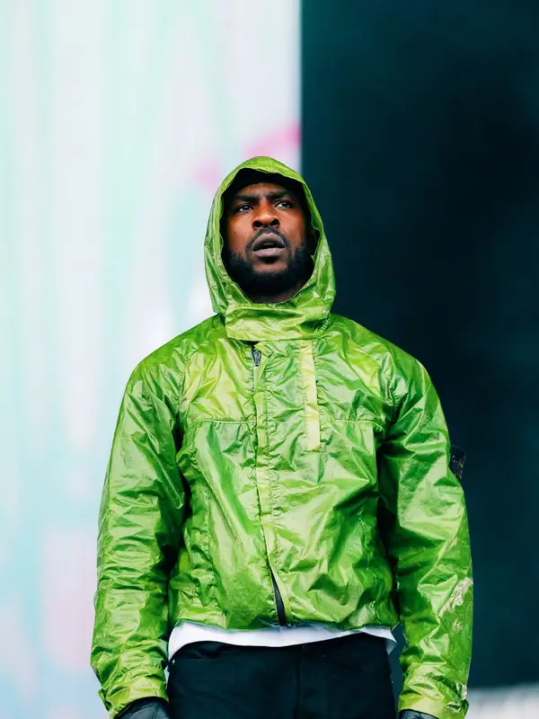 Skepta outfit in Stone Island, Diary 1999, and Puma, 2026