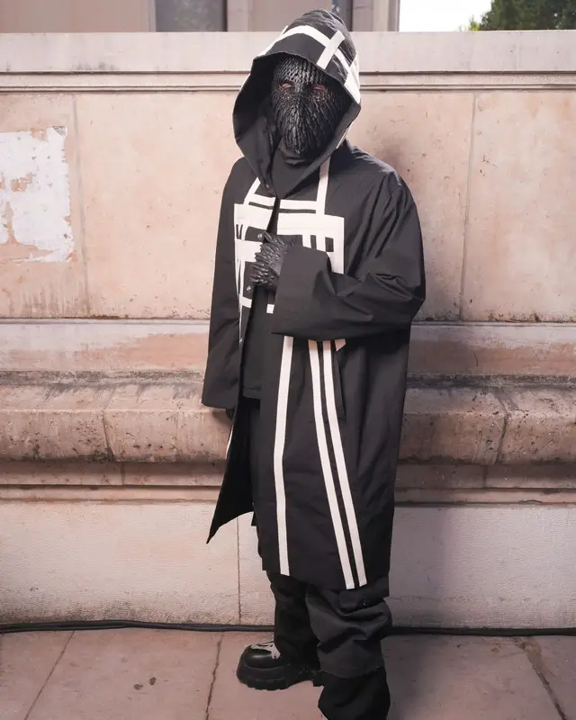 EsDeeKid outfit in Rick Owens, Swampgod, and Victor Clavelly, 2026