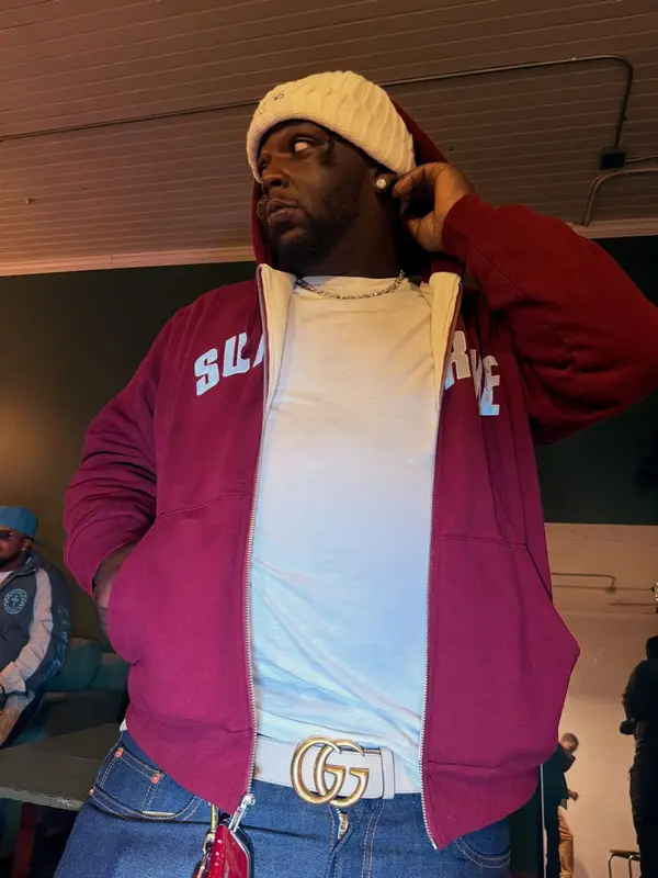 Rio Da Yung Og outfit in Timberland, Gucci, and Supreme, 2026