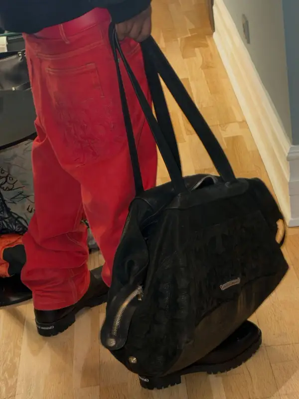Kai Cenat outfit in Christian Louboutin and Chrome Hearts, 2026