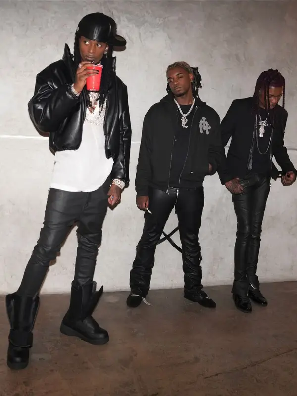 Destroy Lonely outfit in Balmain, Ann Demeulemeester, and Rick Owens, 2026
