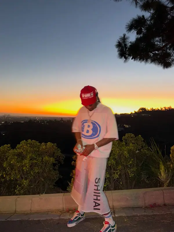 Ballout outfit in Billionaire Studios, Vans, and UP7, 2026