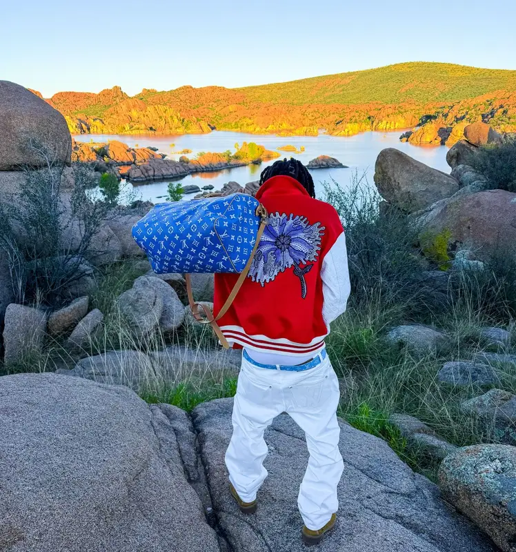 Autumn! outfit in Louis Vuitton, Timberland, and Yayoi Kusama, 2026