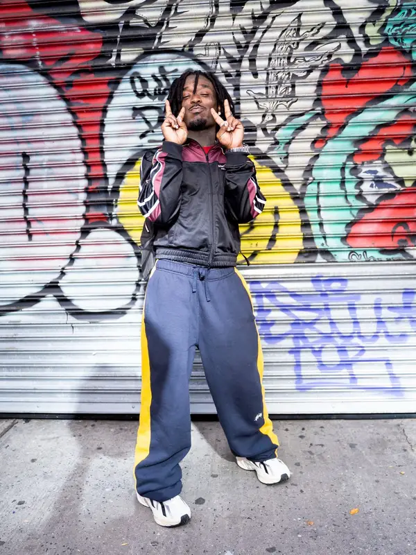 Lil Uzi Vert outfit in Martine Rose, Stussy, and Rolex, 2026