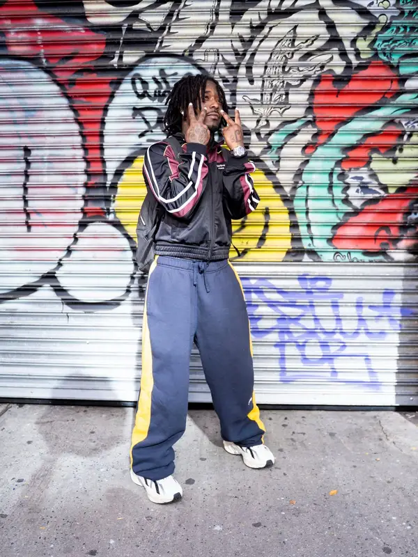 Lil Uzi Vert outfit in Martine Rose, Stussy, and Rolex, 2026