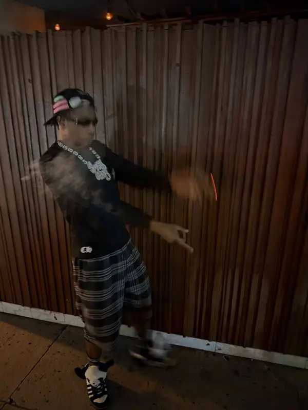 Lil Tjay outfit in Chrome Hearts, Supreme, and Jeff Hamilton, 2026