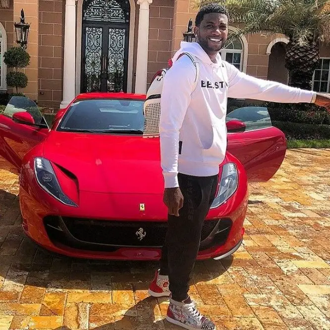 Gucci Mane outfit in Belstaff and Christian Louboutin, 2018