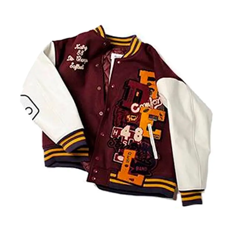 Doublet Embroidery 'CHAOS' Letterman jacket | WHAT'S ON THE STAR?