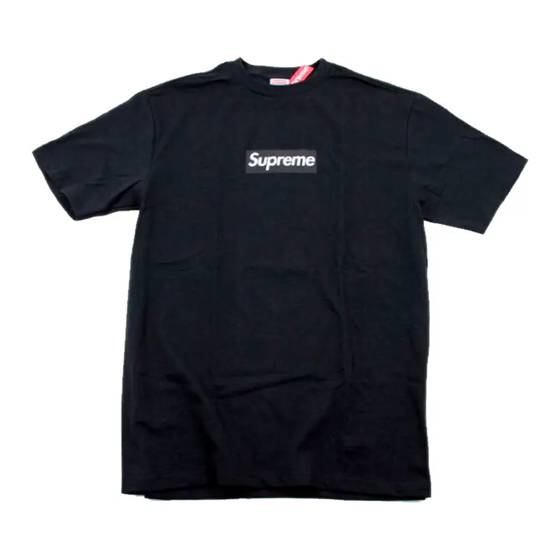 Supreme Black on Black Box Logo T-Shirt $420