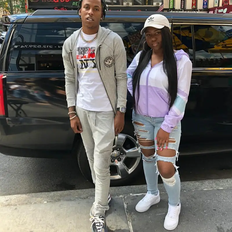 Rich The Kid outfit in Vetements, Balmain, and Balenciaga, 2018