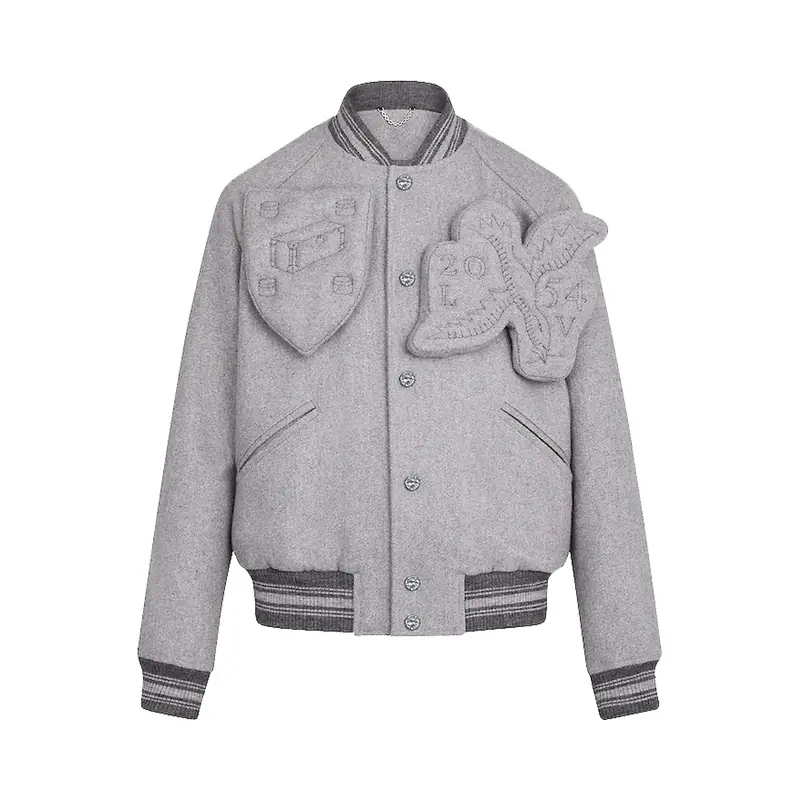 Authentic LOUIS VUITTON Varsity jacket #241-003-164-4117