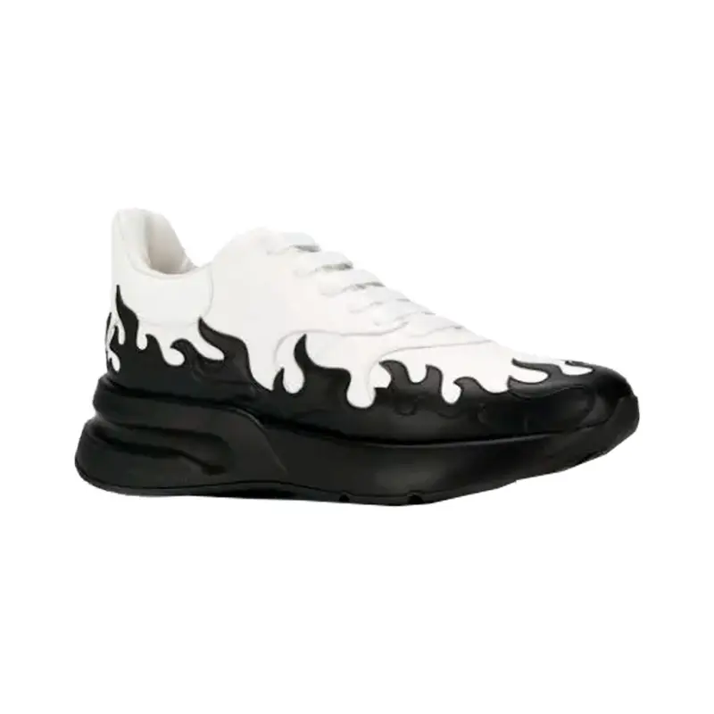 mcqueen flame sneakers