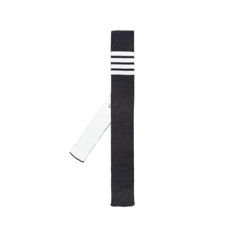 Thom Browne 4-Bar Silk Tie $190