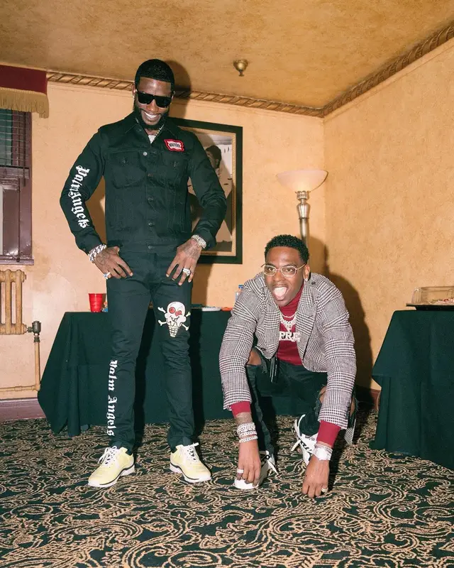 Gucci Mane outfit in Palm Angels, Gucci, and Ice Cream, 2019