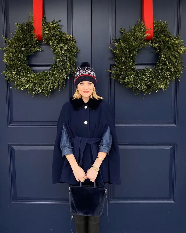 Reese Witherspoon outfit in Draper James, 2020