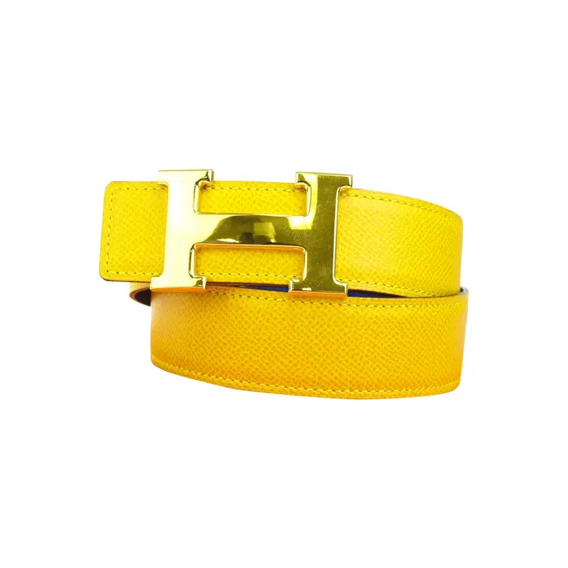 hermes yellow belt