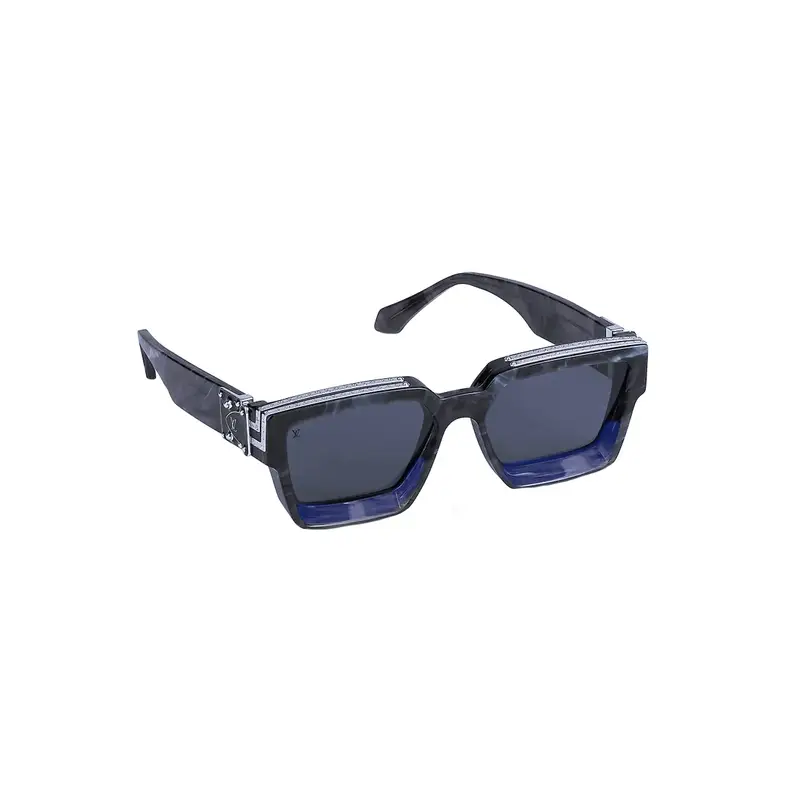 Pacific pilot sunglasses Louis Vuitton Blue in Plastic - 24831055