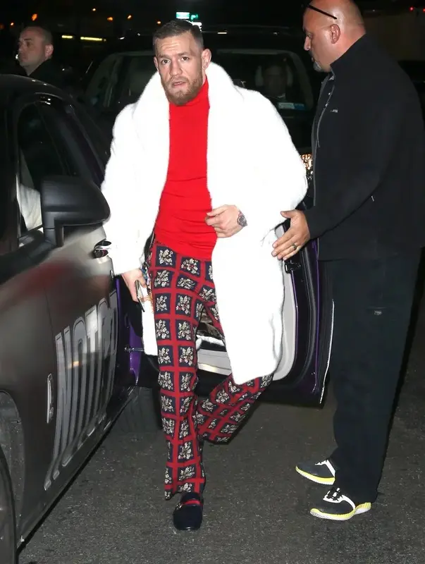 Conor McGregor outfit in Gucci, 2020
