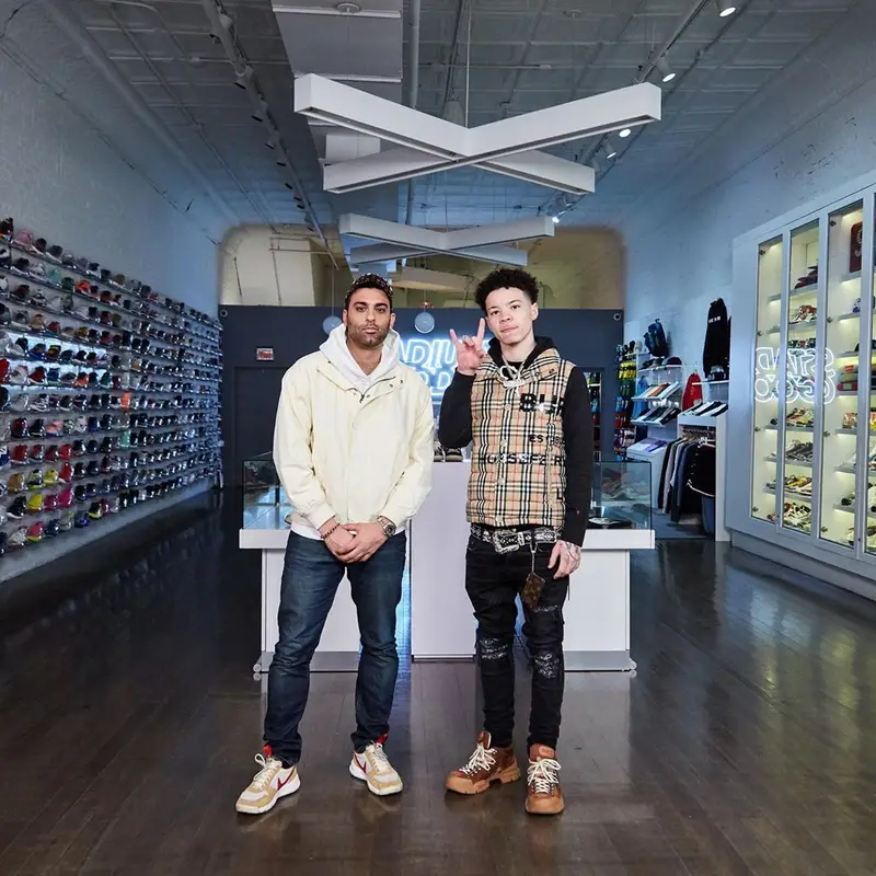 Lil Mosey outfit in Amiri, B.B. Simon, and Burberry, 2020