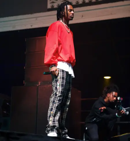 Playboi Carti outfit in Kapital, Gosha Rubchinskiy, and Nike, 2020