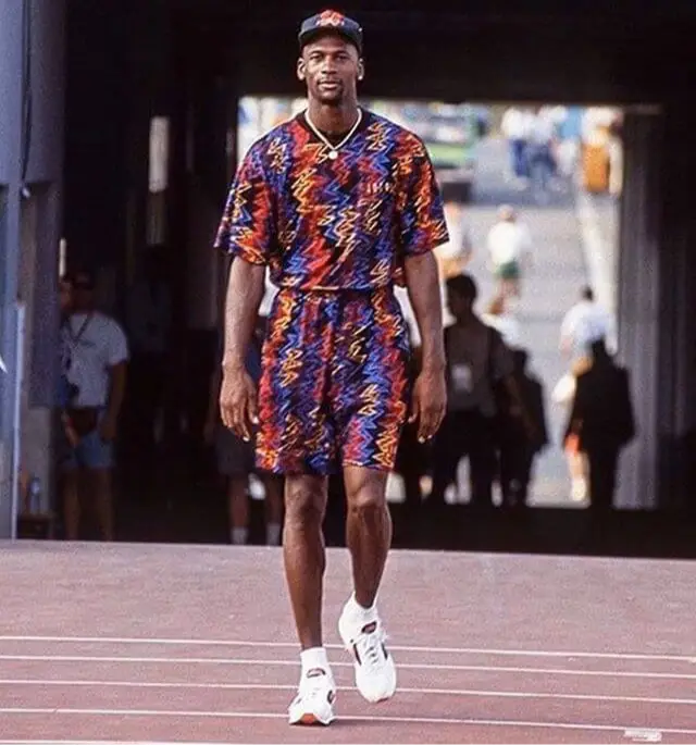 Michael Jordan outfit in Jordan and Nike, 2020