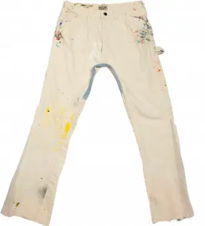 Gallery Dept. La Flare White Carpenter Pants | WHAT'S ON THE STAR?